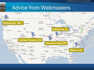 Web Based Internal Communication (Local Government Intranets)