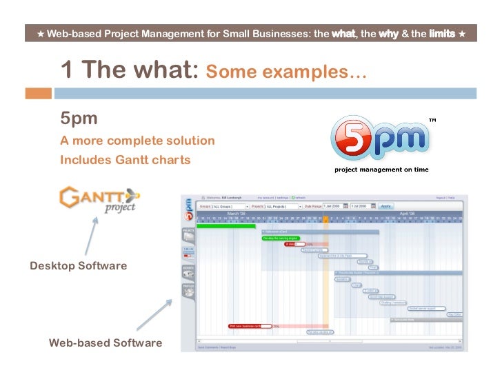 Web based project management softwares for small businesses