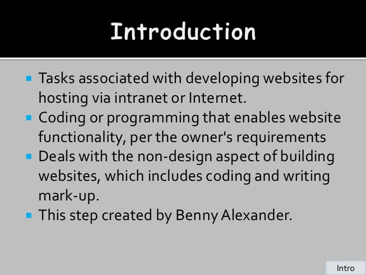 Web based system