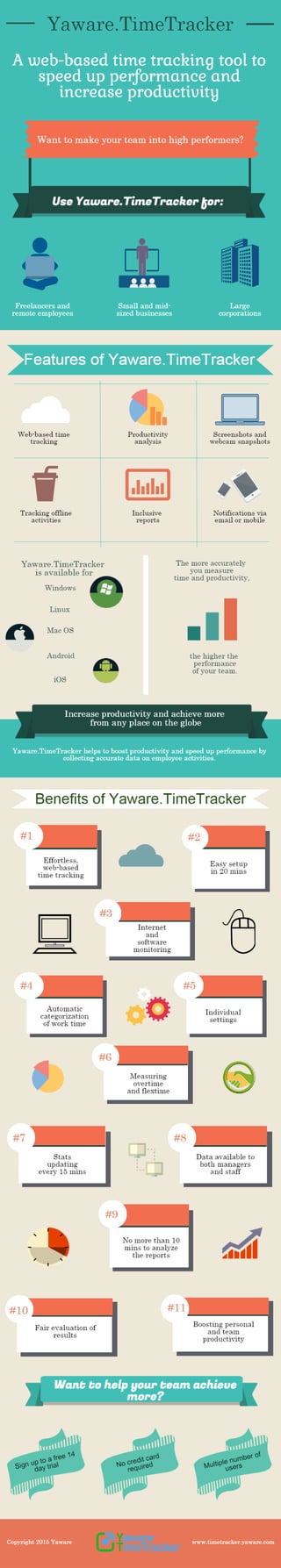 Web based time tracking