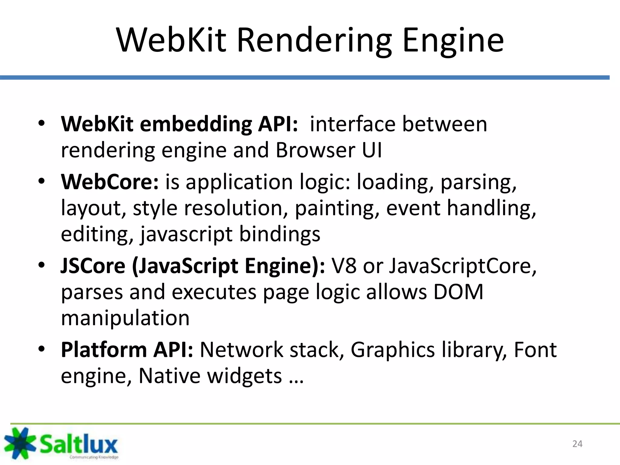 Web browser architecture | PPTX