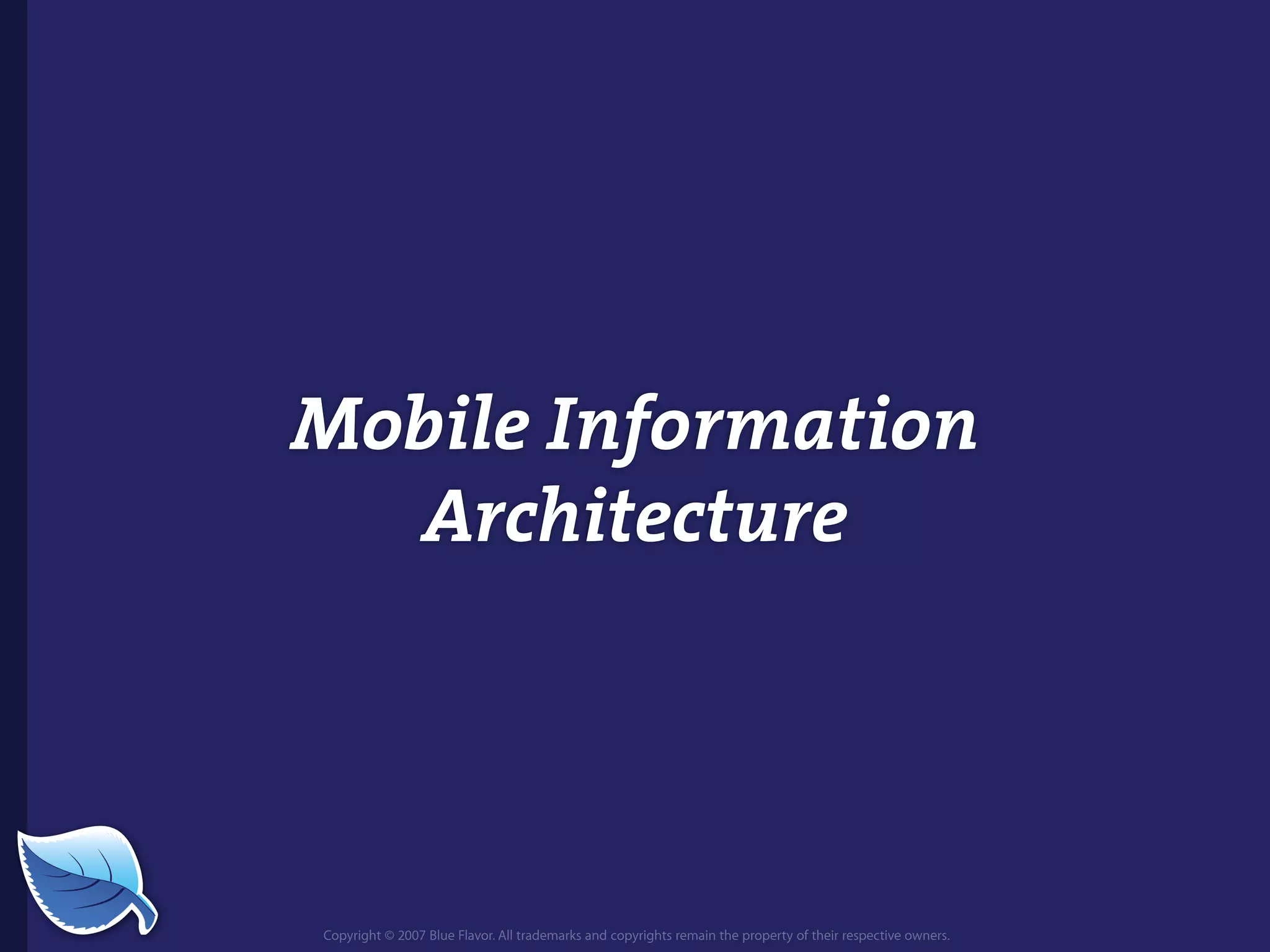 Web Builder 2.0 Workshop:  iPhone Design and Development Workshop