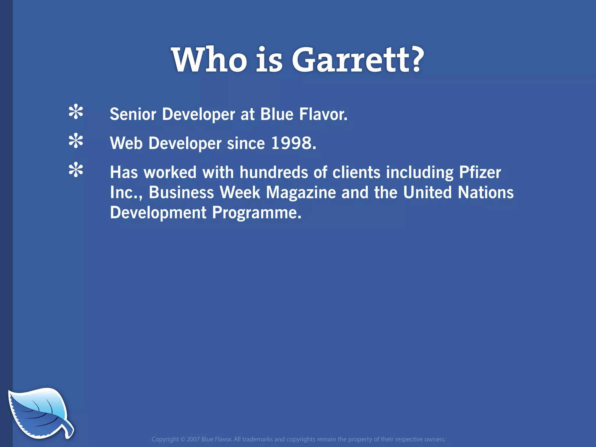 Web Builder 2.0 Workshop:  iPhone Design and Development Workshop