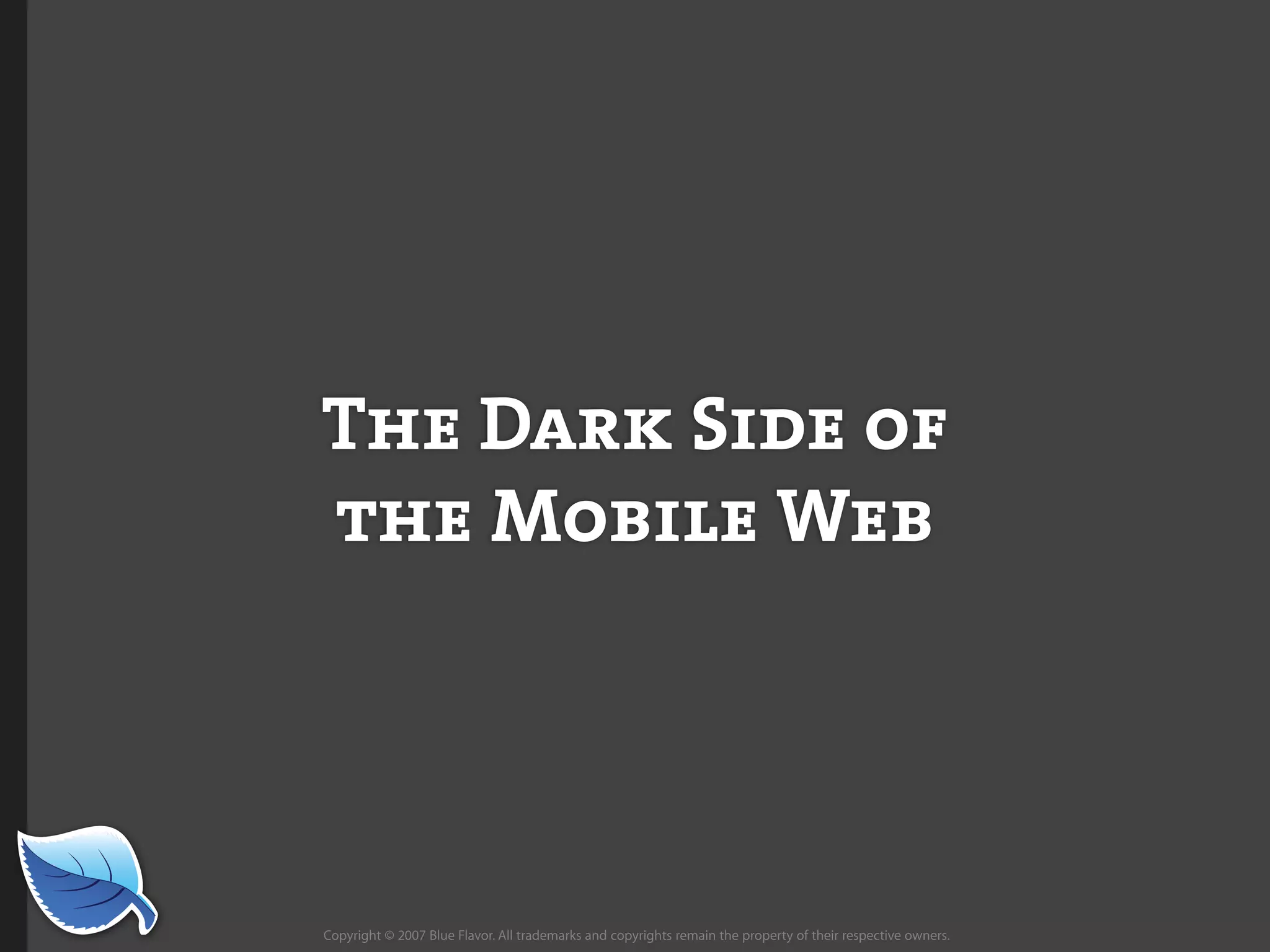 Web Builder 2.0 Workshop:  iPhone Design and Development Workshop