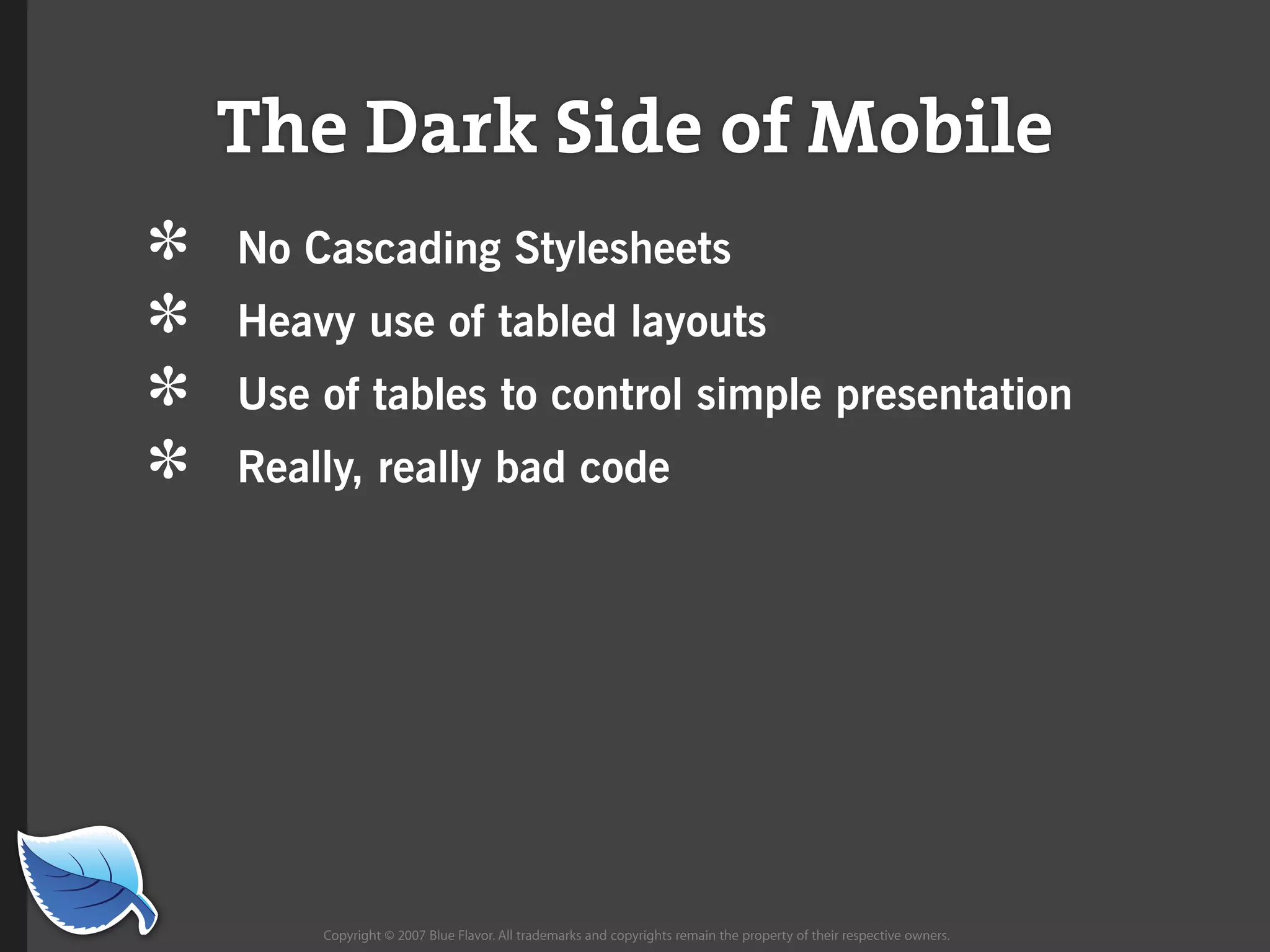 Web Builder 2.0 Workshop:  iPhone Design and Development Workshop