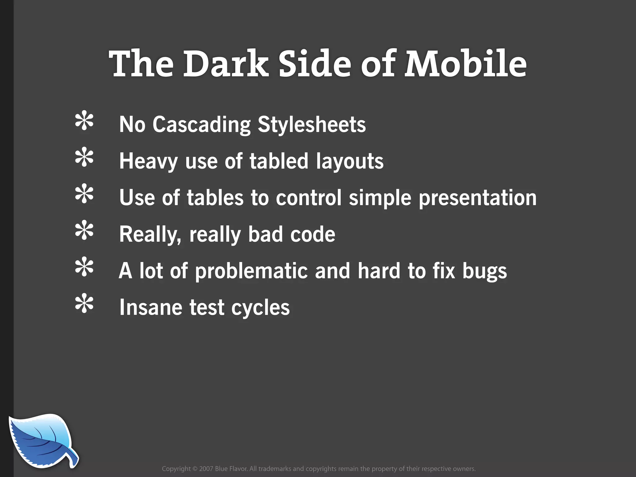 Web Builder 2.0 Workshop:  iPhone Design and Development Workshop