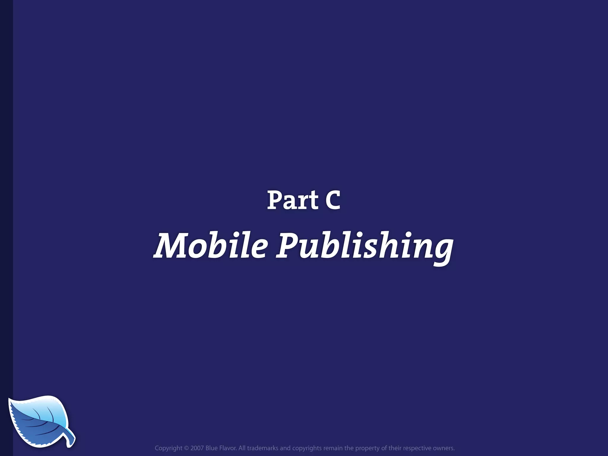 Web Builder 2.0 Workshop:  iPhone Design and Development Workshop