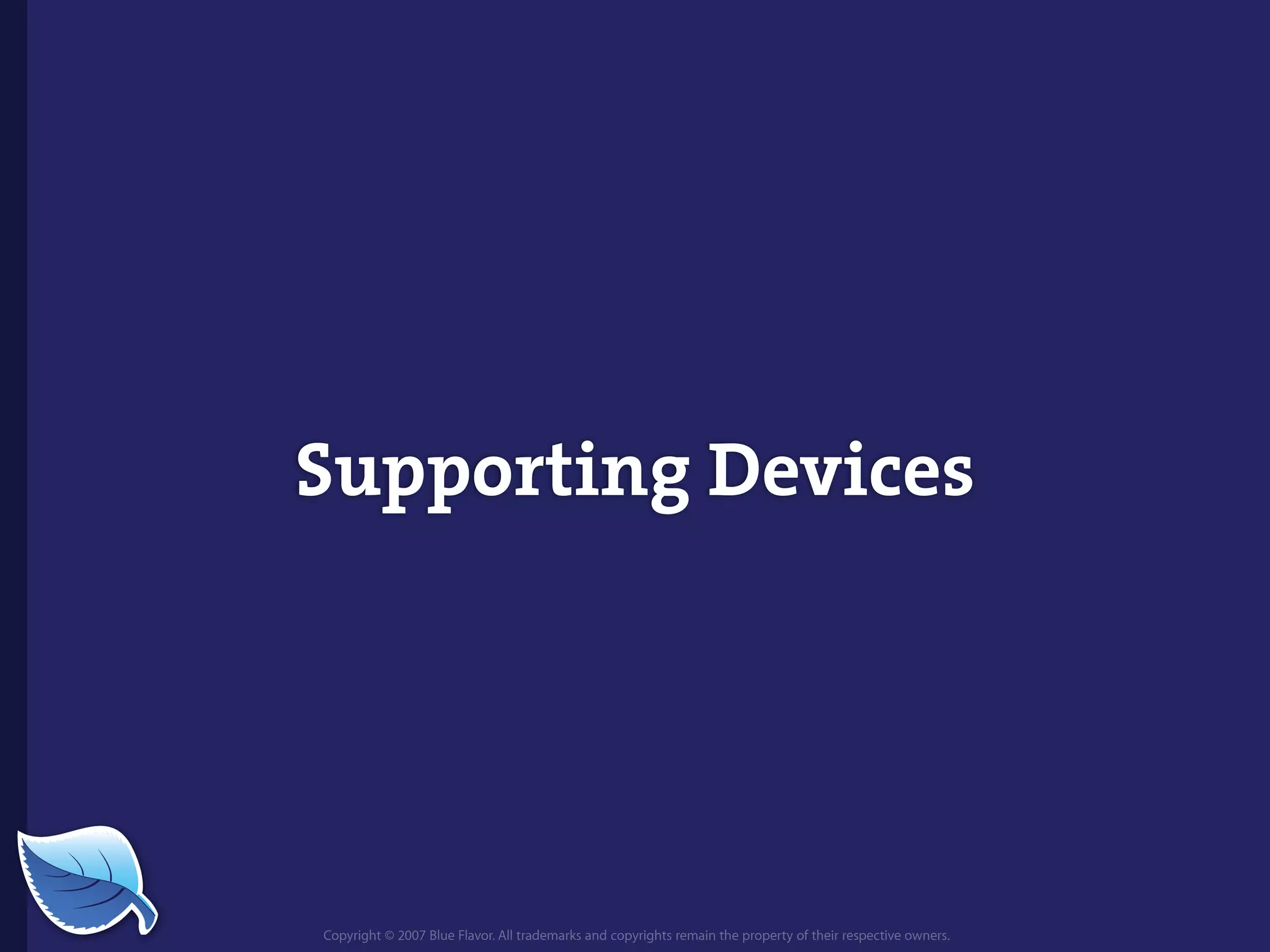 Web Builder 2.0 Workshop:  iPhone Design and Development Workshop