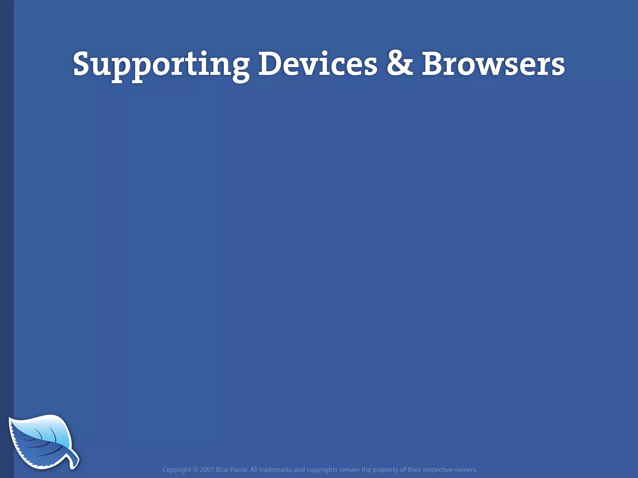 Web Builder 2.0 Workshop:  iPhone Design and Development Workshop