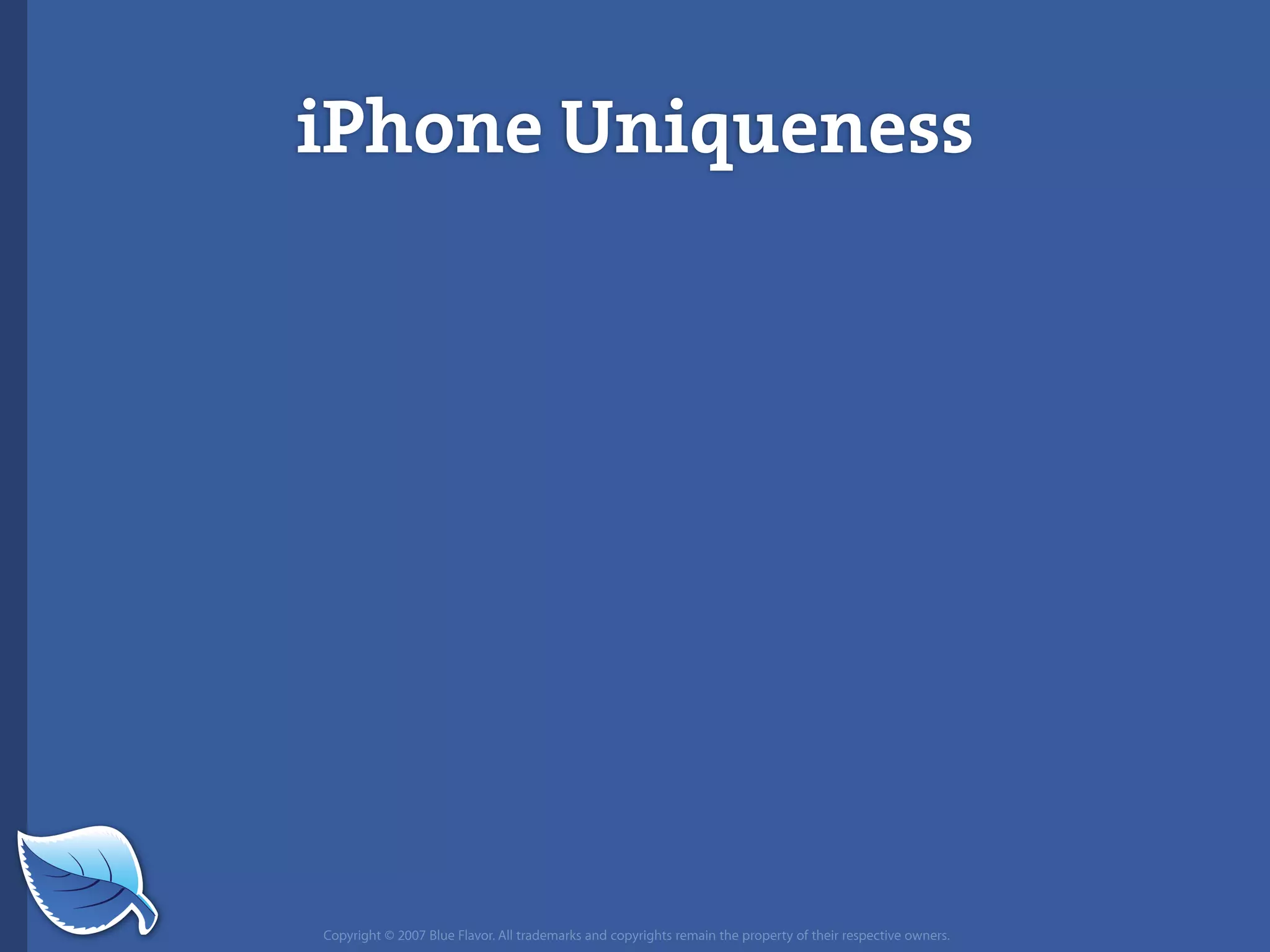 Web Builder 2.0 Workshop:  iPhone Design and Development Workshop