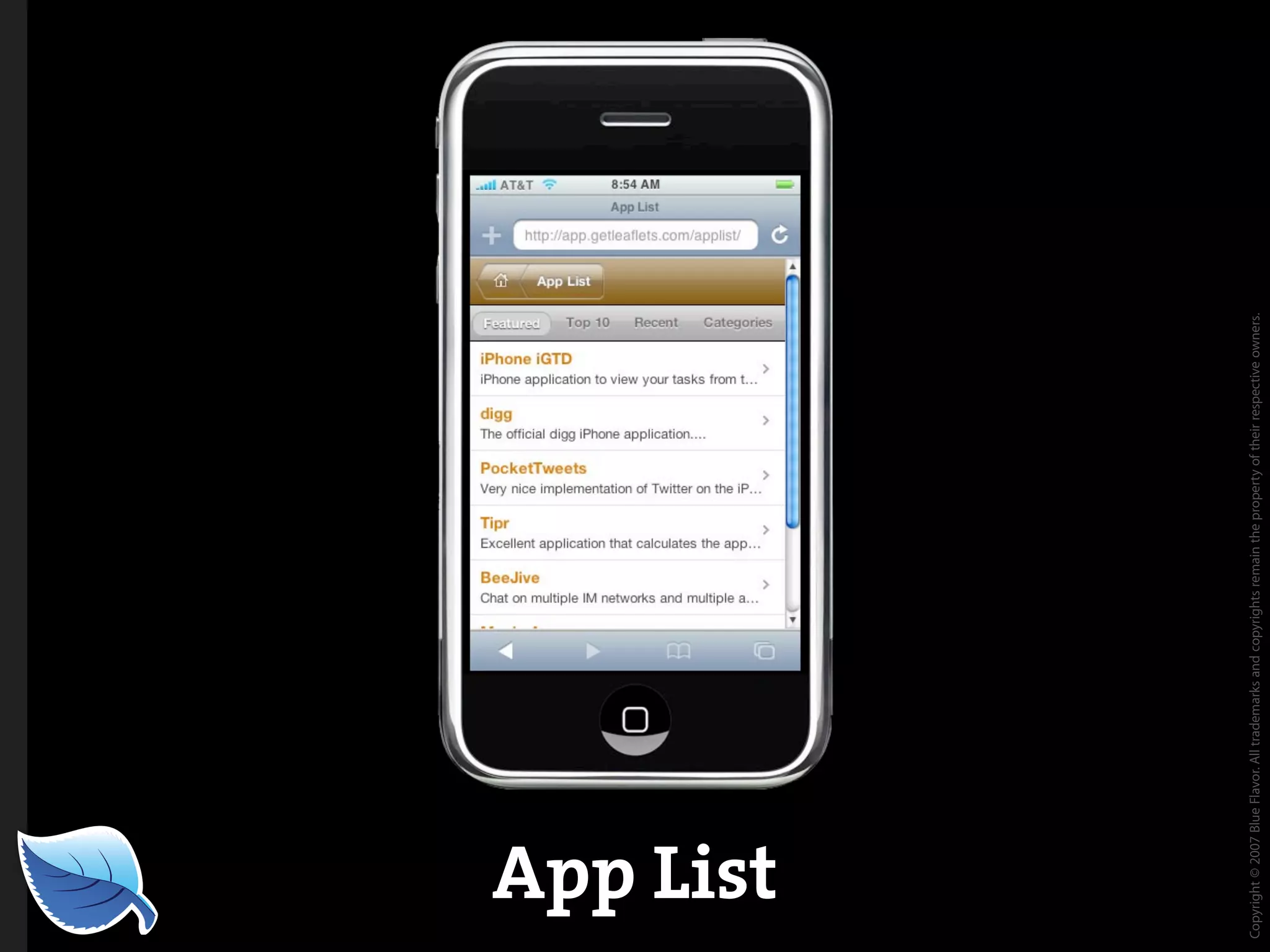 Web Builder 2.0 Workshop:  iPhone Design and Development Workshop
