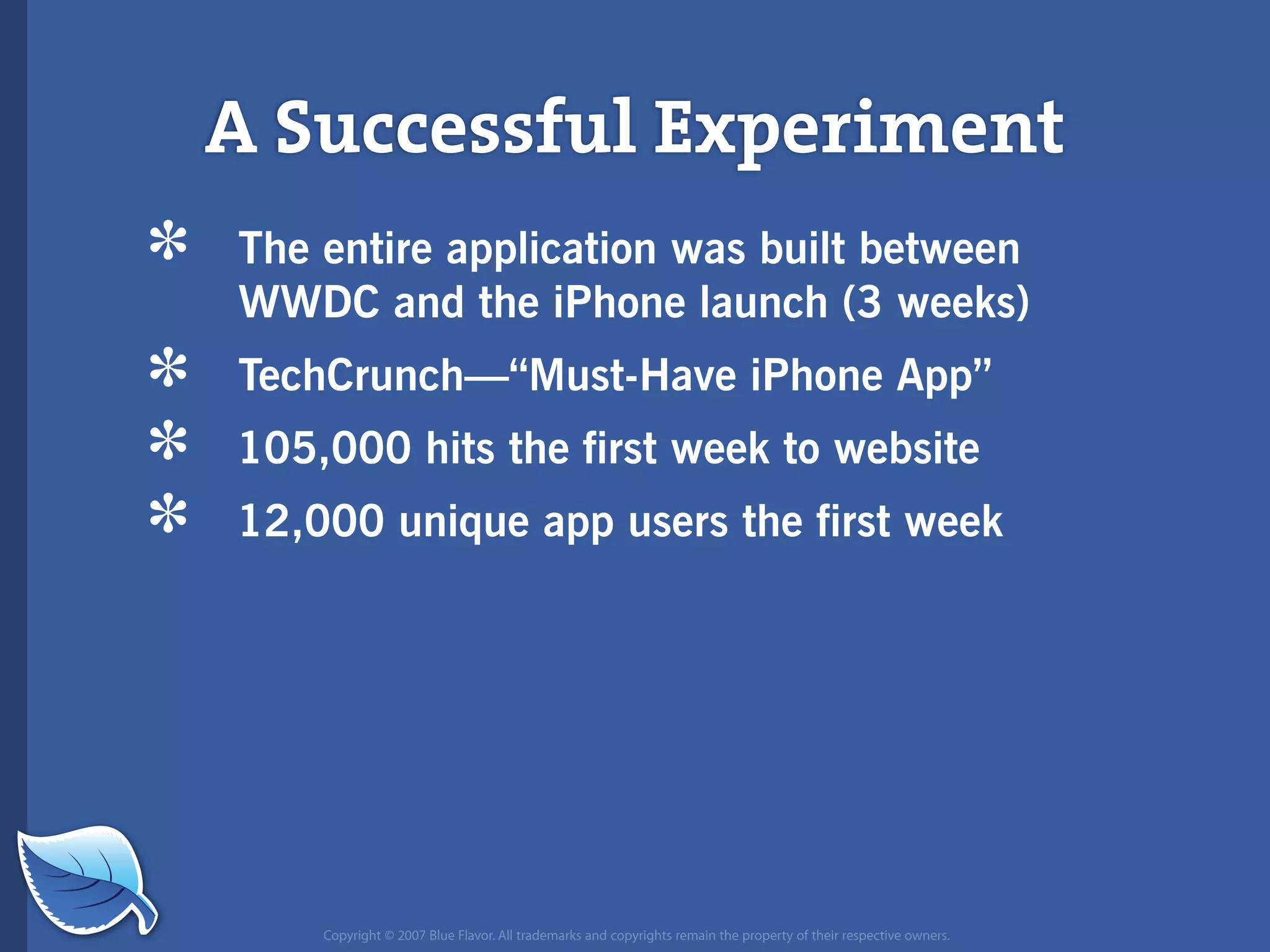 Web Builder 2.0 Workshop:  iPhone Design and Development Workshop