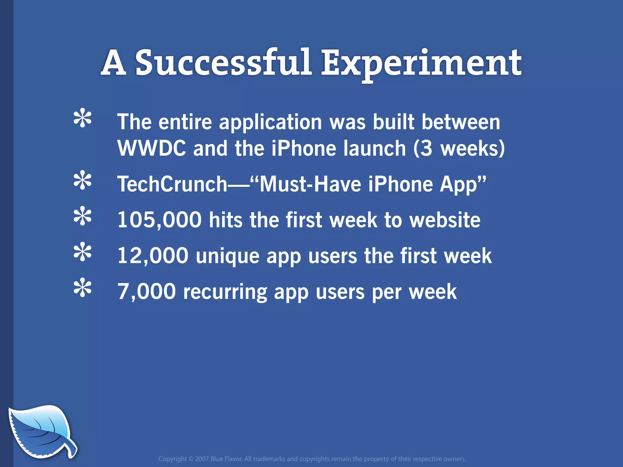 Web Builder 2.0 Workshop:  iPhone Design and Development Workshop