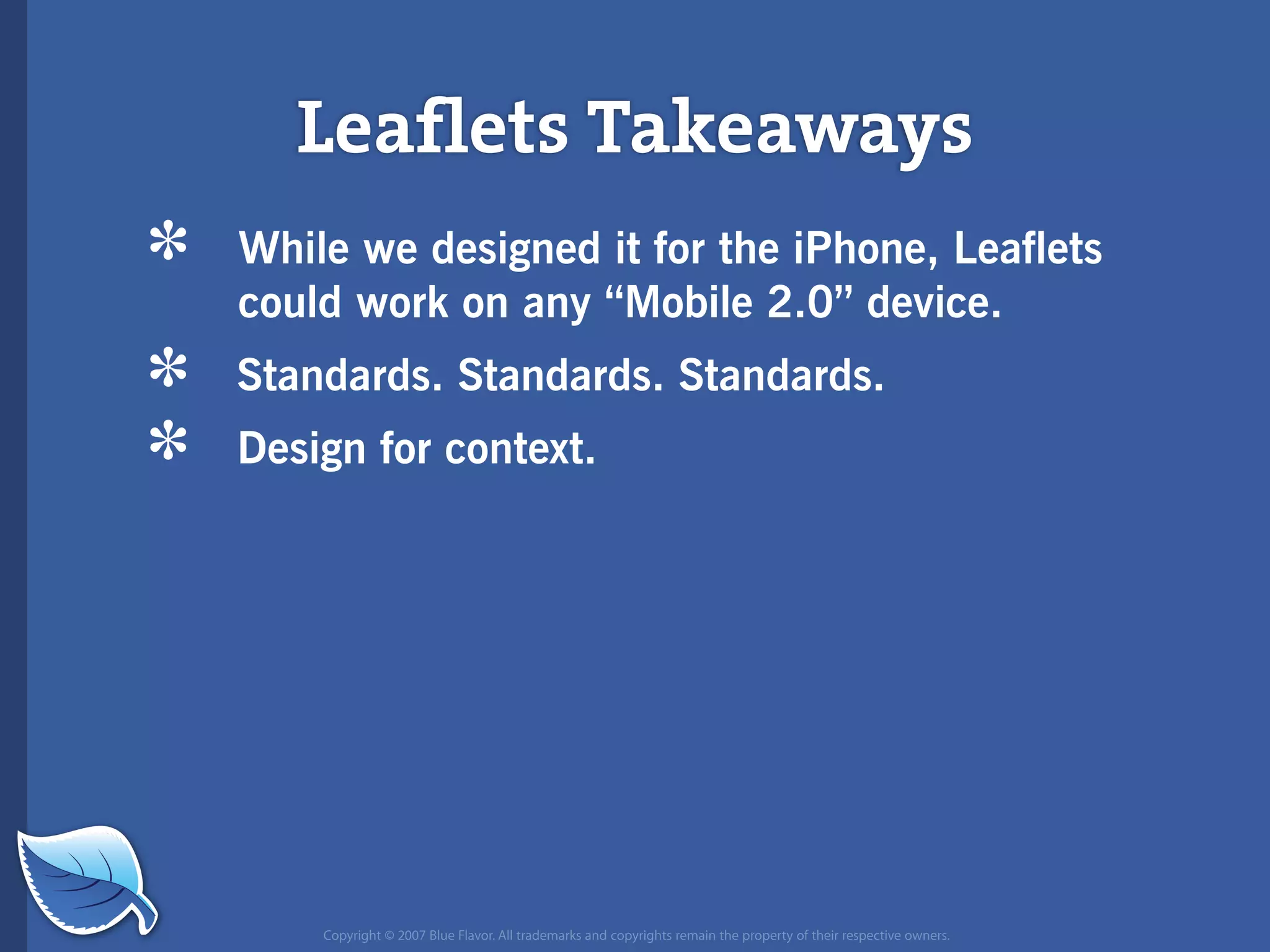 Web Builder 2.0 Workshop:  iPhone Design and Development Workshop