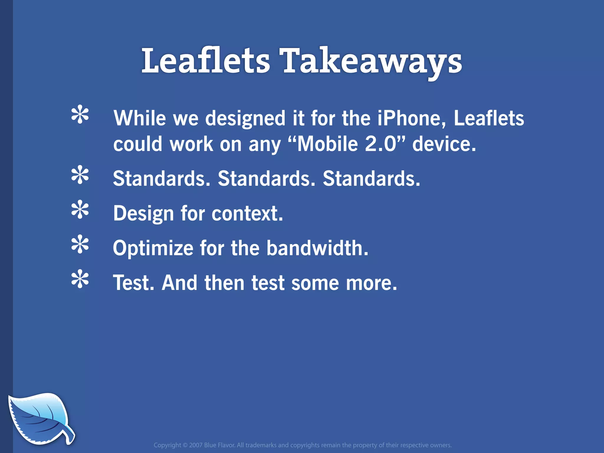 Web Builder 2.0 Workshop:  iPhone Design and Development Workshop