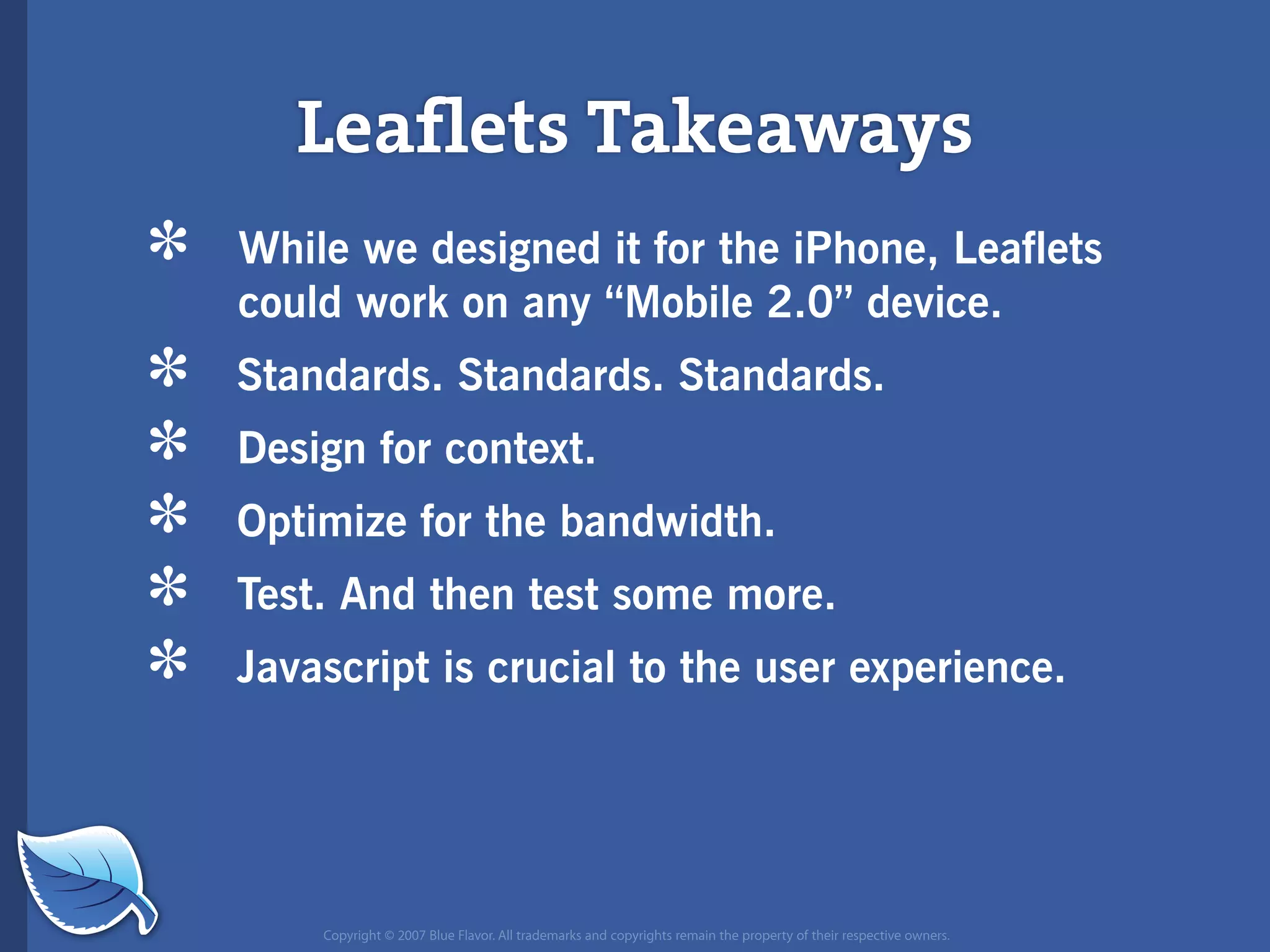 Web Builder 2.0 Workshop:  iPhone Design and Development Workshop