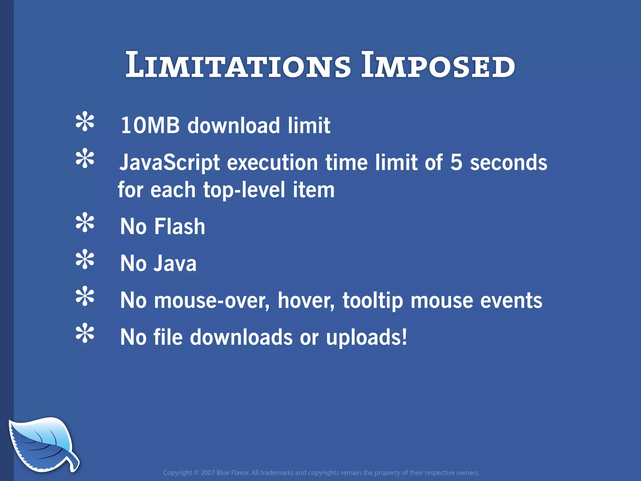 Web Builder 2.0 Workshop:  iPhone Design and Development Workshop