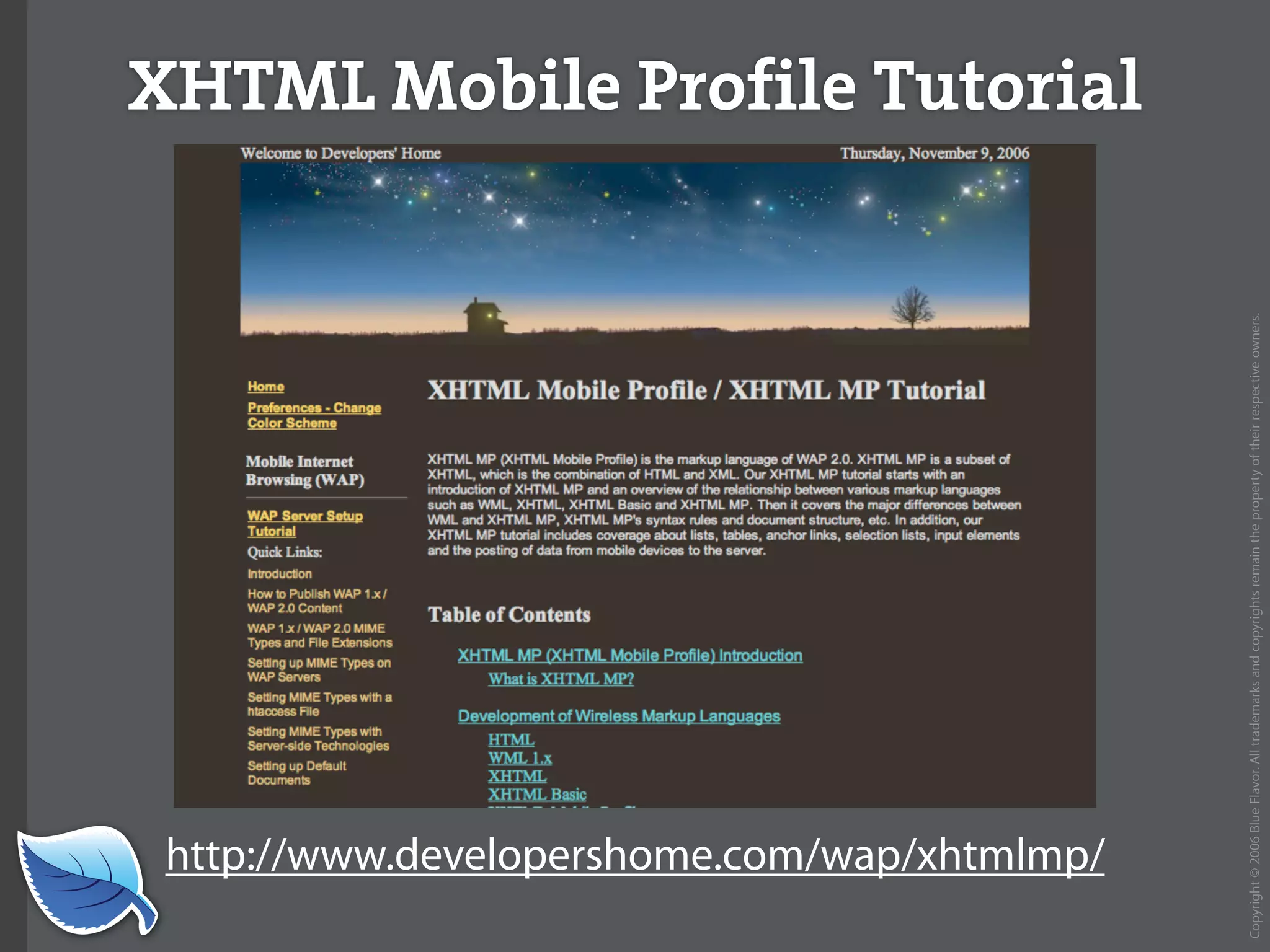 Web Builder 2.0 Workshop:  iPhone Design and Development Workshop