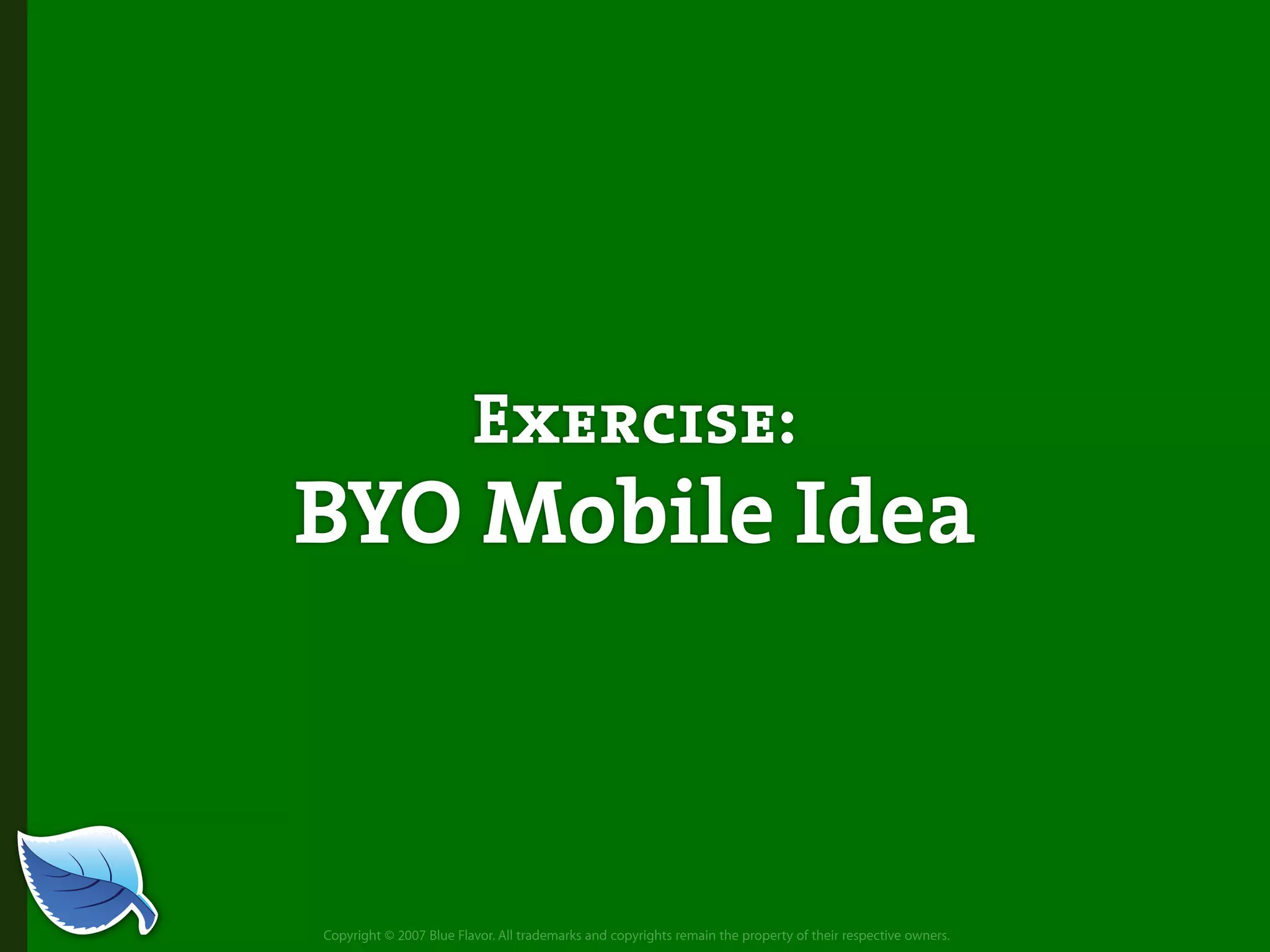 Web Builder 2.0 Workshop:  iPhone Design and Development Workshop