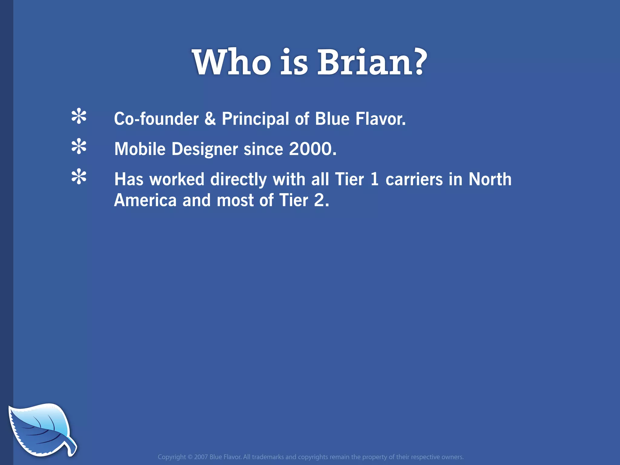 Web Builder 2.0 Workshop:  iPhone Design and Development Workshop