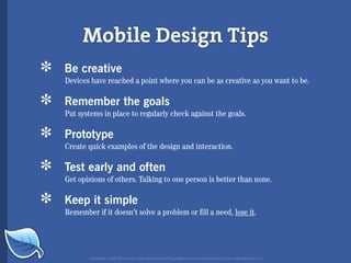 Web Builder 2.0 Workshop:  iPhone Design and Development Workshop