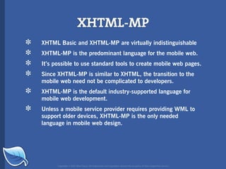 Web Builder 2.0 Workshop:  iPhone Design and Development Workshop