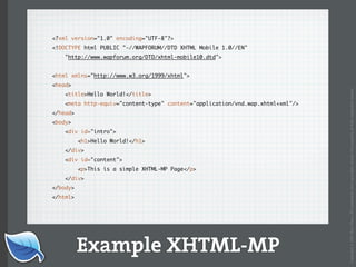 Web Builder 2.0 Workshop:  iPhone Design and Development Workshop