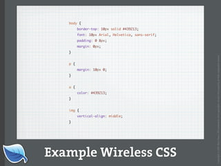 Web Builder 2.0 Workshop:  iPhone Design and Development Workshop