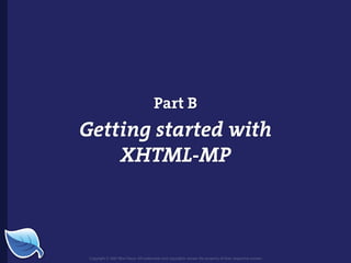 Web Builder 2.0 Workshop:  iPhone Design and Development Workshop