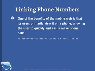 Web Builder 2.0 Workshop:  iPhone Design and Development Workshop