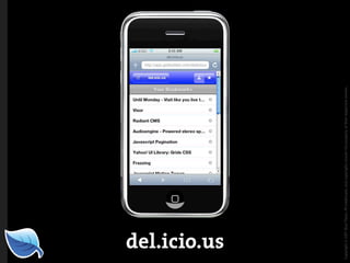 Web Builder 2.0 Workshop:  iPhone Design and Development Workshop