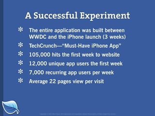 Web Builder 2.0 Workshop:  iPhone Design and Development Workshop