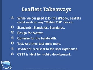 Web Builder 2.0 Workshop:  iPhone Design and Development Workshop