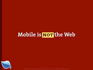 Web Builder 2.0 Workshop:  iPhone Design and Development Workshop