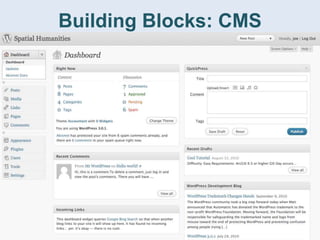 Building Blocks: CMS
 