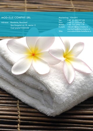Catalog Dormisete Hotel & Spa 2016