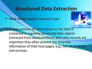 Web content mining | PPTX