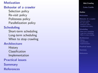 Web Crawling | PDF