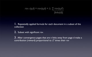 Web Crawling and Reinforcement Learning