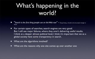 Web Crawling and Reinforcement Learning