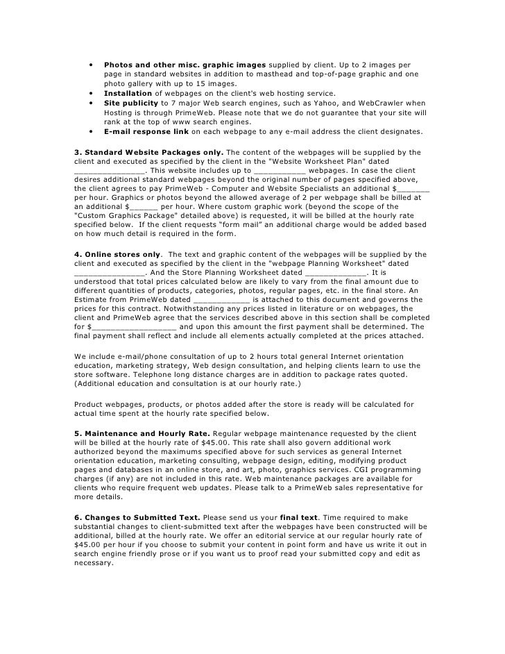 design contract