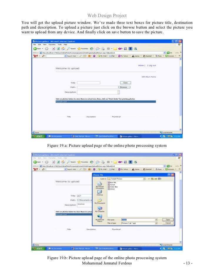 web design project report sle web design project report web design project report sle web design project report