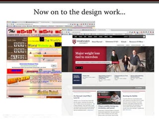 Now on to the design work...
 