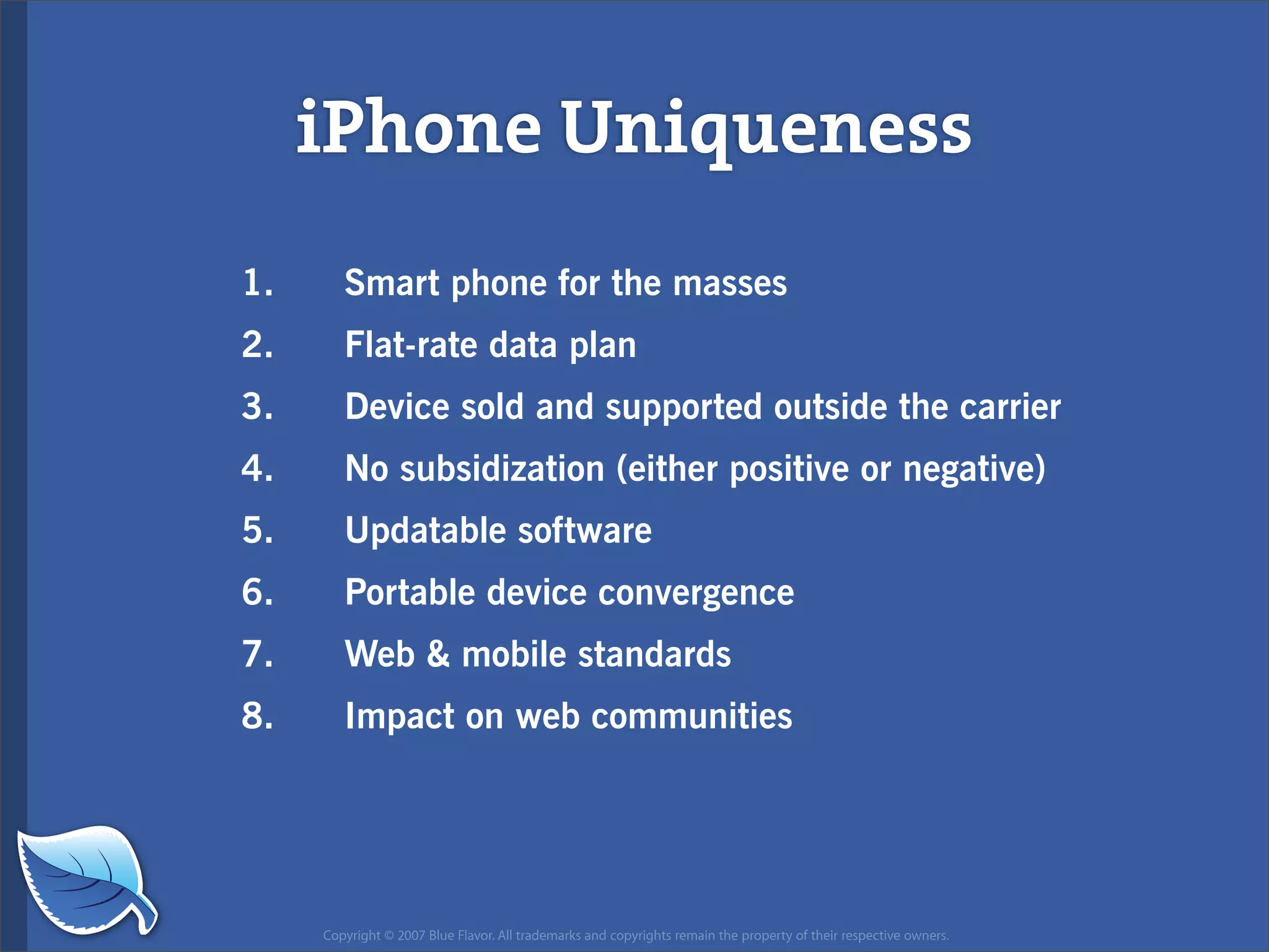 Web Design World 2007: iPhone Design and Development Workshop