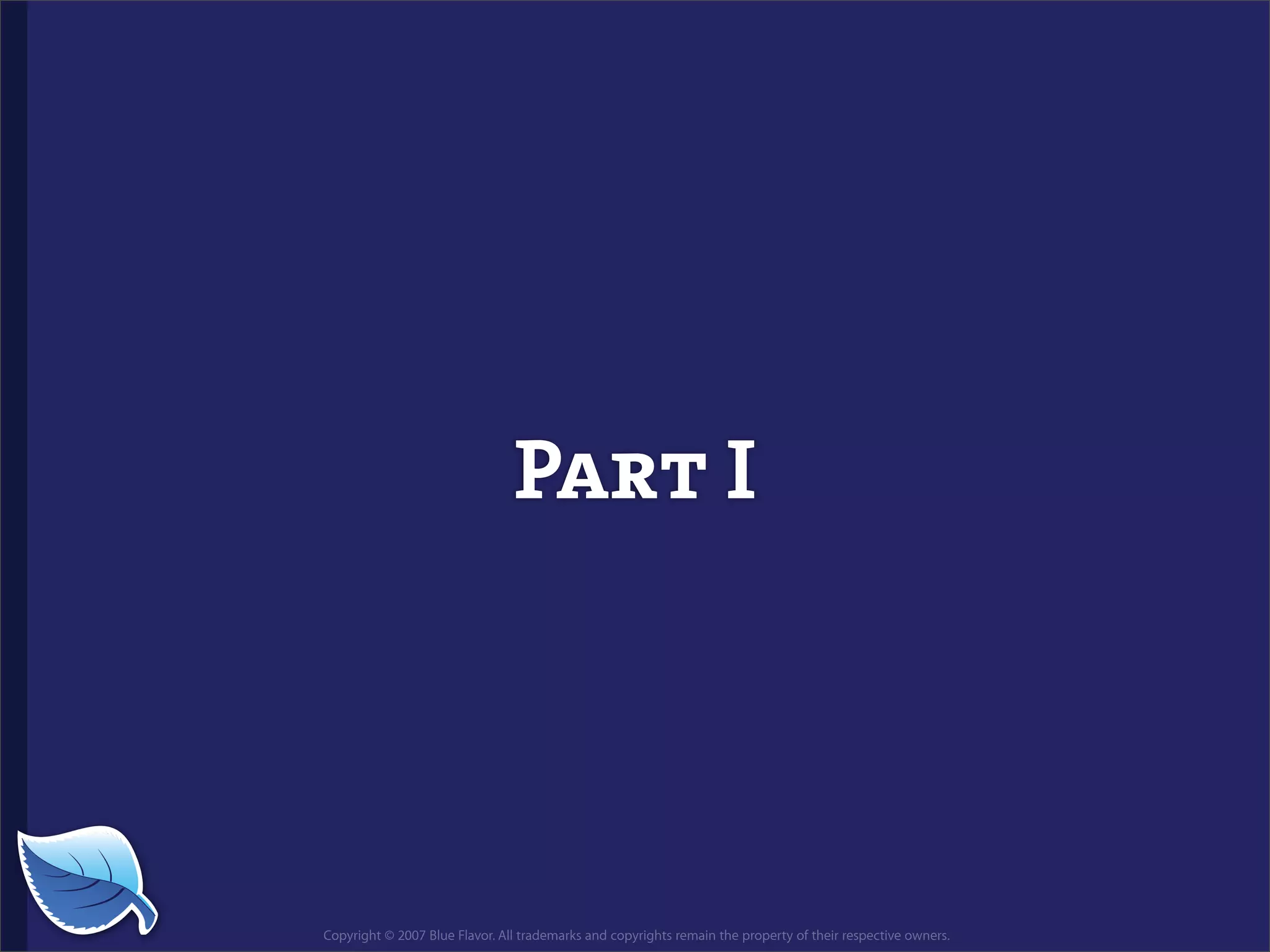 Web Design World 2007: iPhone Design and Development Workshop