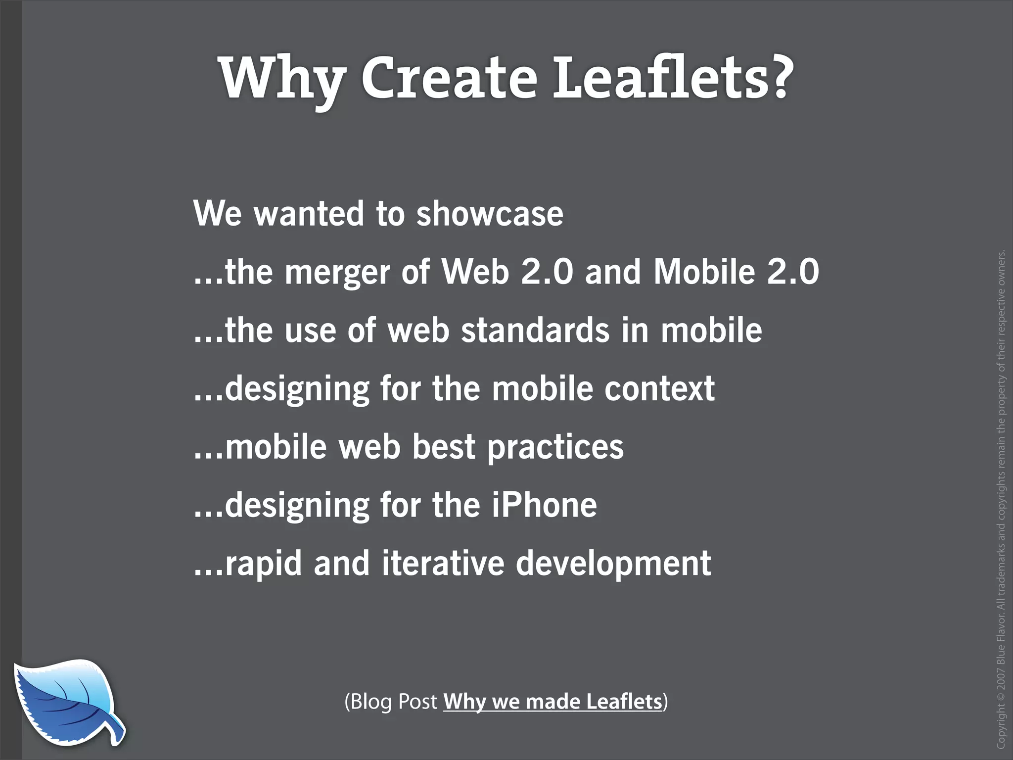 Web Design World 2007: iPhone Design and Development Workshop