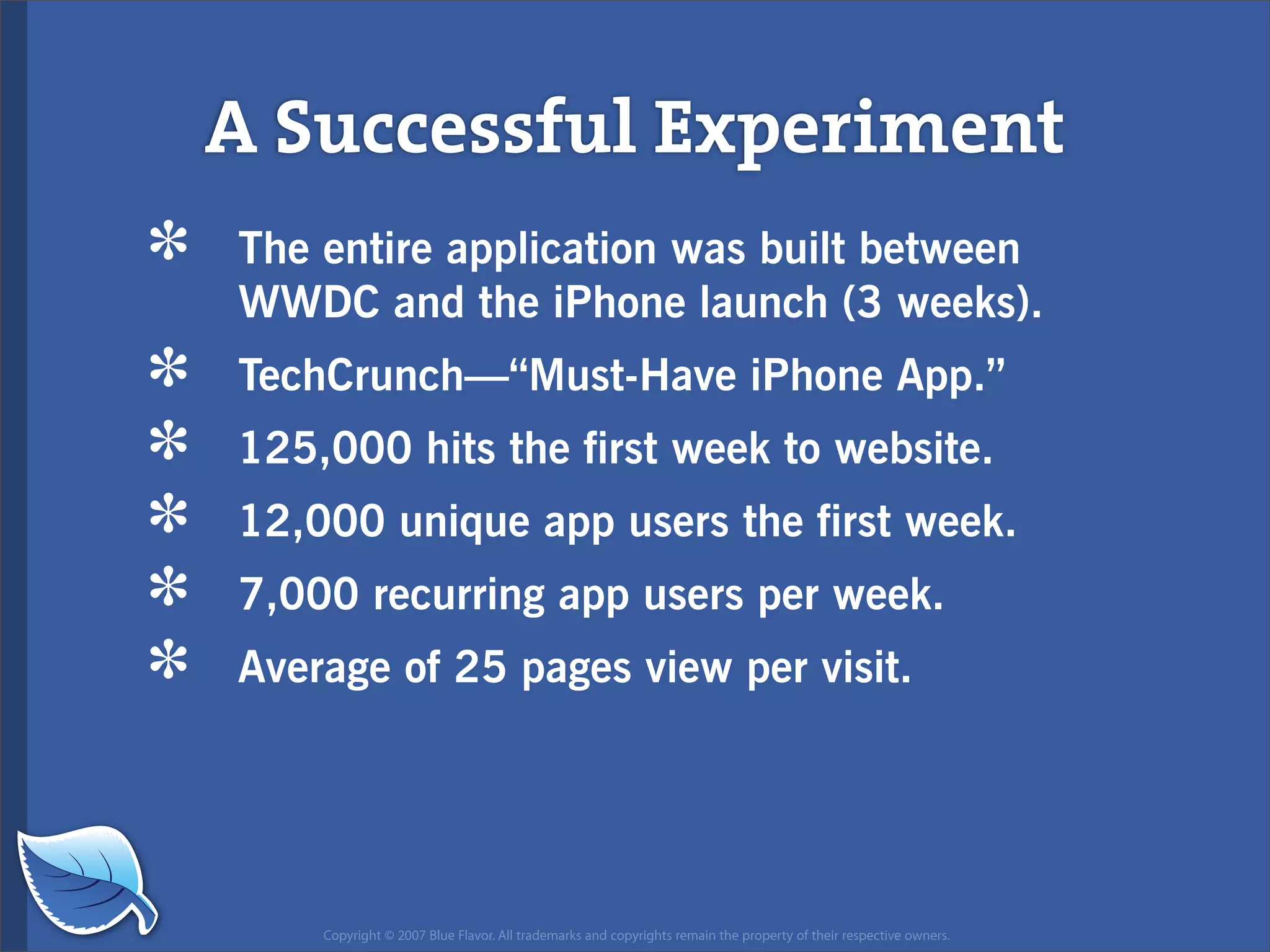Web Design World 2007: iPhone Design and Development Workshop