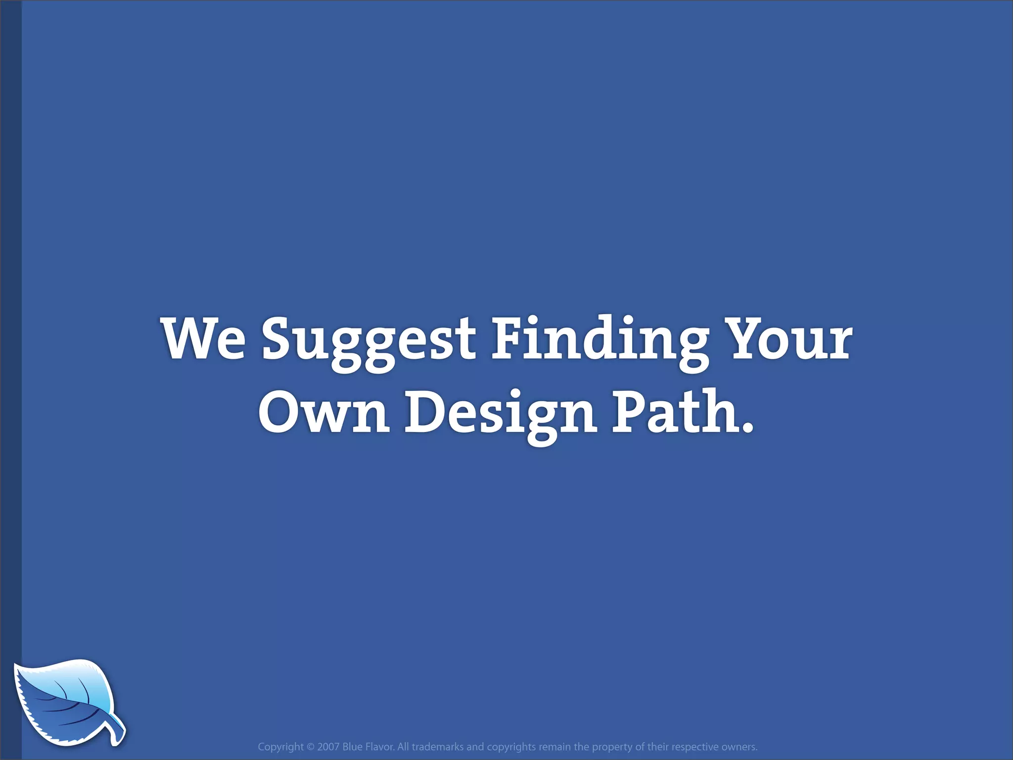 Web Design World 2007: iPhone Design and Development Workshop