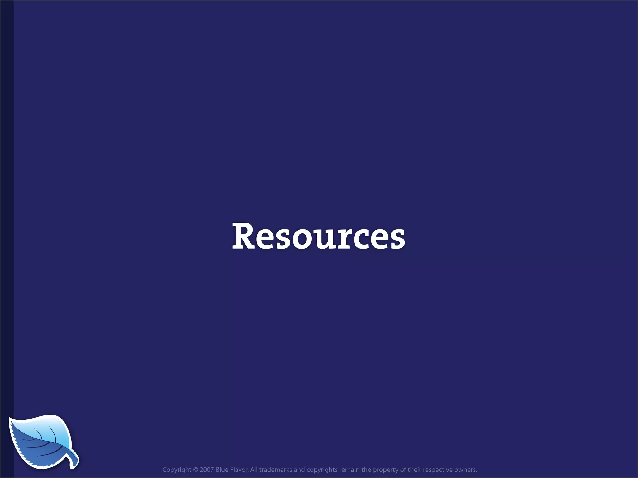 Web Design World 2007: iPhone Design and Development Workshop