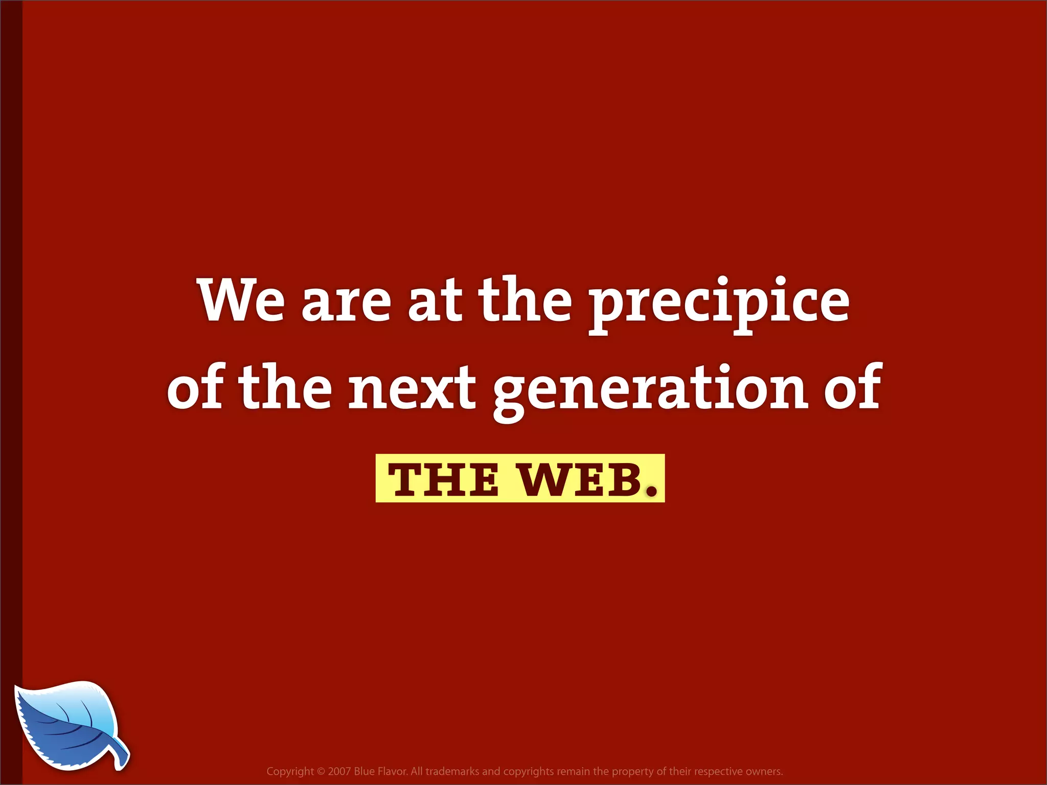 Web Design World 2007: iPhone Design and Development Workshop